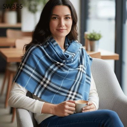HRMS Premium Luxury Semi Woollen Stole SW355