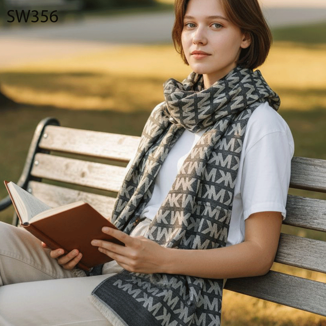 CH Premium Luxury Semi woolen Stole SW356