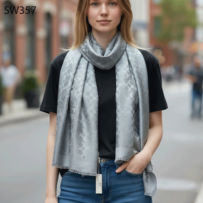 CH Premium Luxury Semi woolen Stole SW357