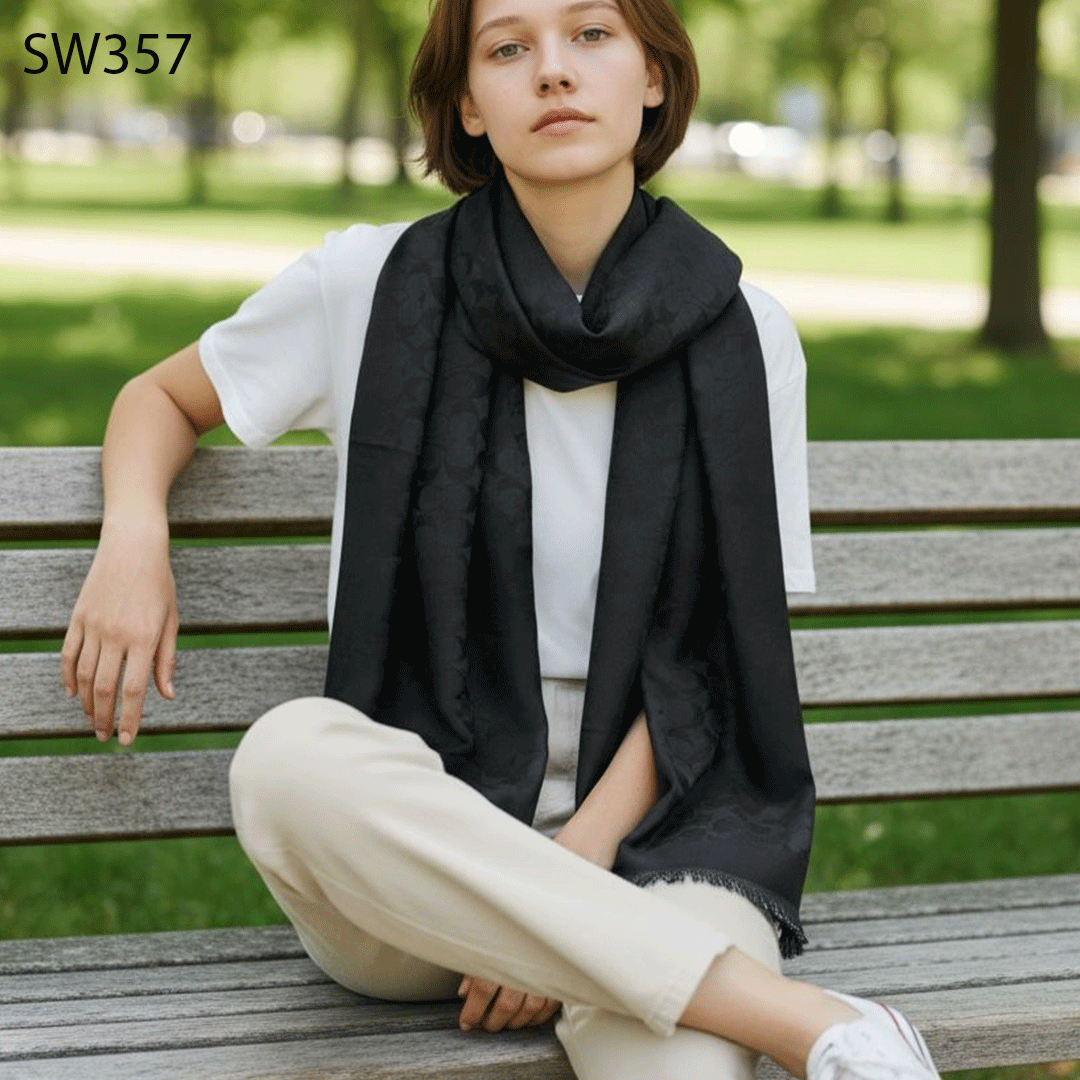 CH Premium Luxury Semi woolen Stole SW357