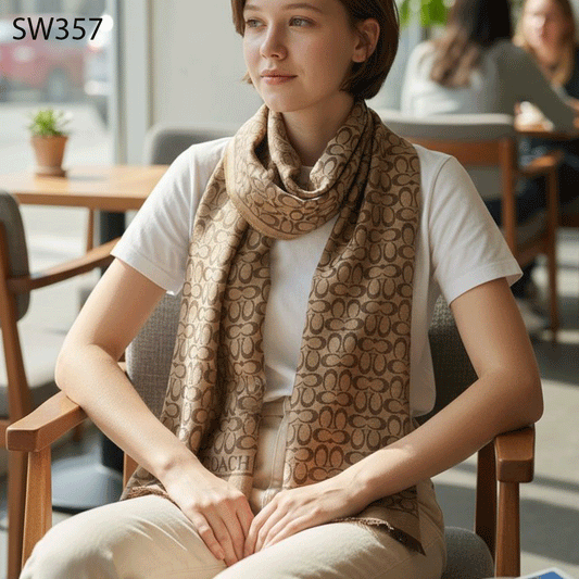 CH Premium Luxury Semi woolen Stole SW357