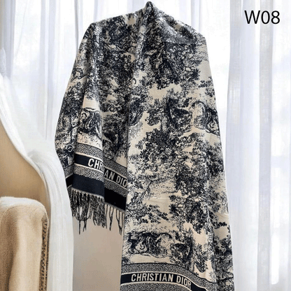 DR Luxury  WOOLEN STOLE W08