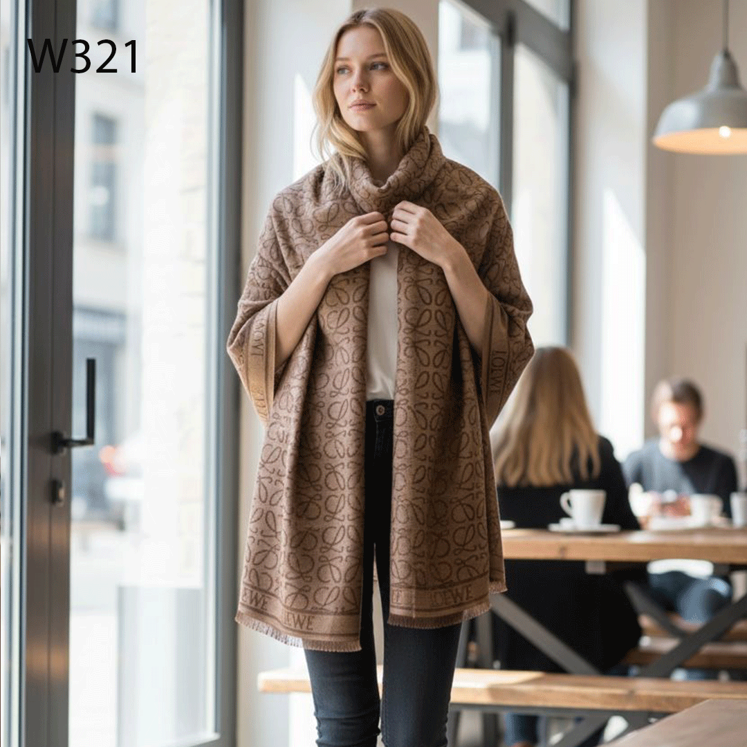 LOEWE Luxury Semi Woolen Stole W321