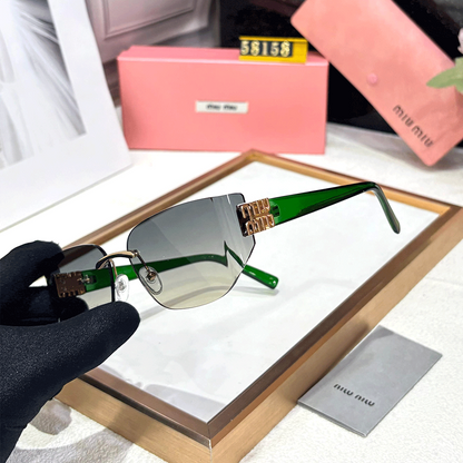 MIU MIU Premium Luxury Women 58158 Aviators
